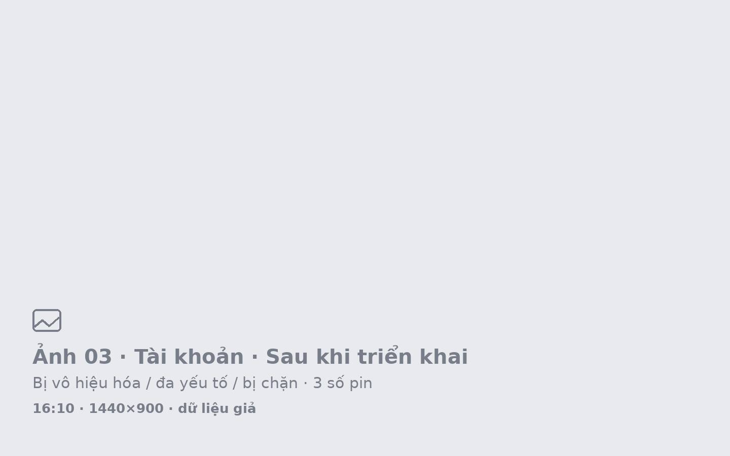 Nhật ký đăng nhập sau khi triển khai: tài khoản đã nghỉ bị chặn, đăng nhập 2 lớp, đăng nhập lạ bị chặn