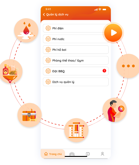 Tối ưu hóa dịch vụ & Tiện ích nội khu