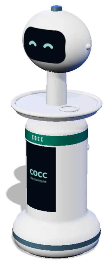 Robot COCC chăm sóc người cao tuổi