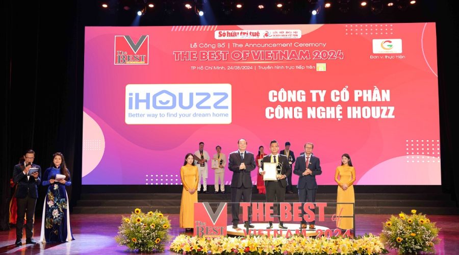 iHouzz vinh dự nhận giải thưởng “Top 10 thương hiệu – dịch vụ tốt nhất 2024”