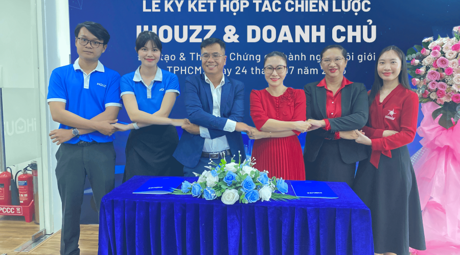 IHOUZZ & VIỆN DOANH CHỦ KÝ KẾT HỢP TÁC ĐÀO TẠO VÀ CẤP CHỨNG CHỈ HÀNH NGHỀ MÔI GIỚI BĐS